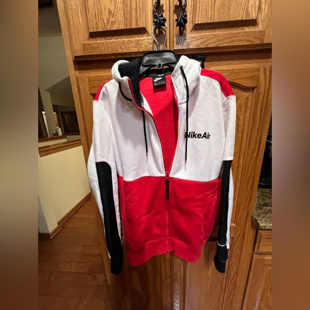 Nike Air Red and White Jacket